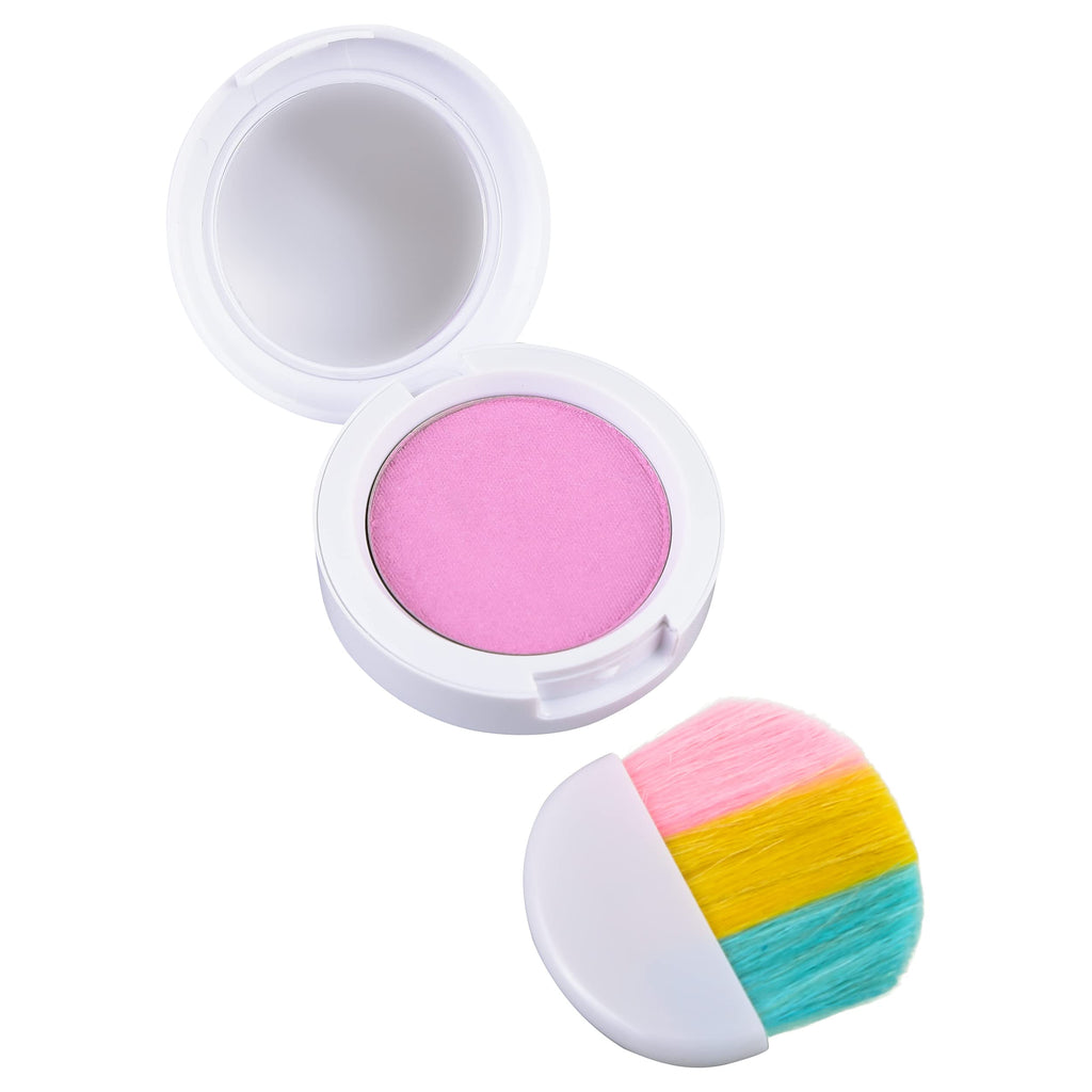 Klee Naturals Luna Star Kids Deluxe Play Makeup Kit — Gentle, Non-Toxic, Made in USA (Pink Ballet Fairy)