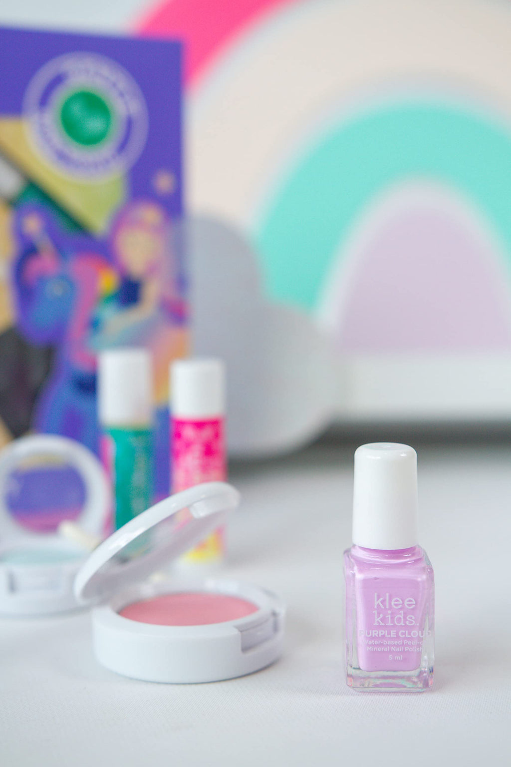 Klee Naturals LunaStar Kids Deluxe Play Makeup Kit — Gentle, Non-Toxic, Made in USA