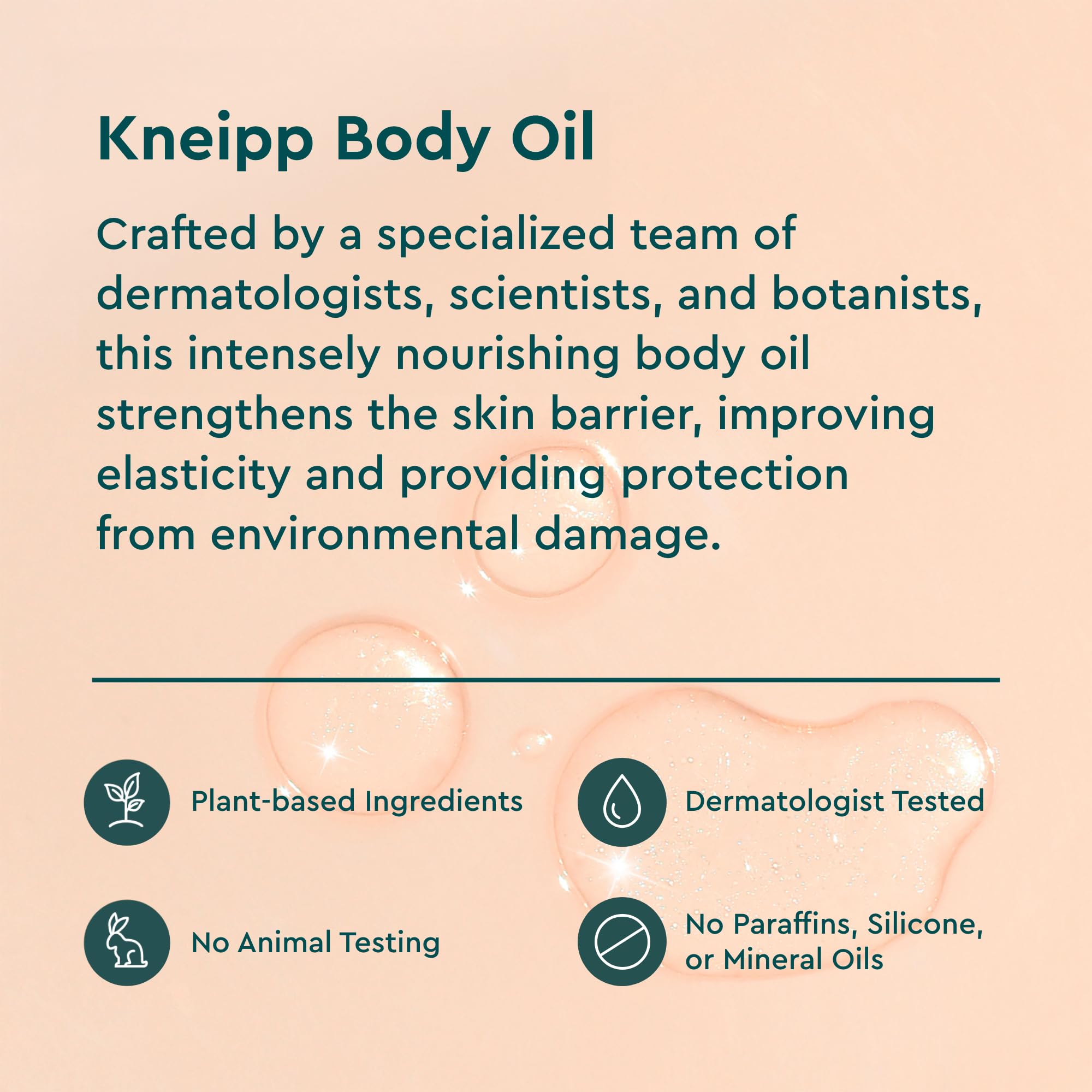 Kneipp Body Oil Soft Skin Almond Blossom – 3.38 fl oz | Quick-Absorbing Hydration