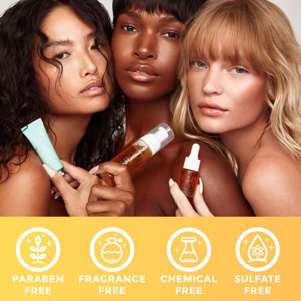 KOA LIFE Vit-C Illuminating Facial Cleanser – Vitamin C Brightening Wash, Vegan & Cruelty-Free