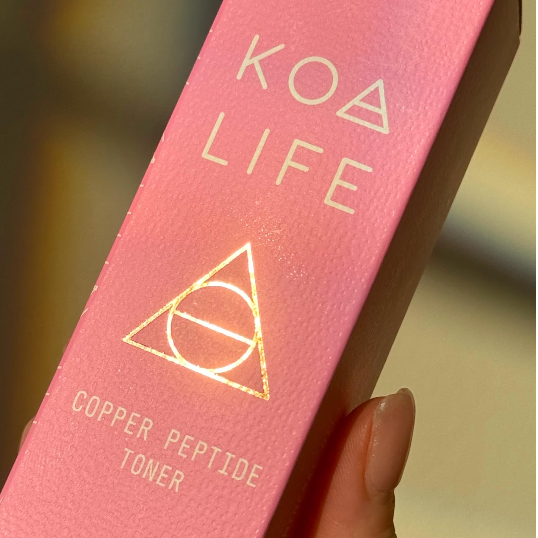 KOA LIFE Copper Peptide Anti-Aging Facial Toner – Plant-Based Hydration for Glow & Collagen Support (1.7 fl oz)