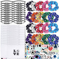 Kolewo4ever Girls Soccer Gift Set – 160-Piece Accessory Kit with Scrunchies, Keychains, Makeup Bags & Stickers