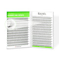 Kolybel 500 Premade Lash Fans – 14mm Single Length, C/D Curl, 0.05