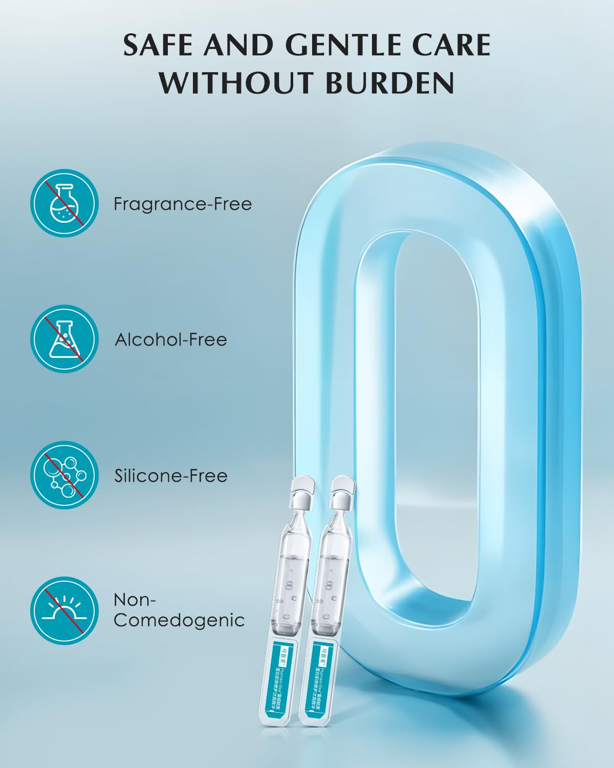 KOMFYMED Recombinant Collagen Restoration One-Day Serum – 4 Collagen Types, Ectoin, Hydration, 30 Single-Use Vials