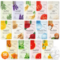 KONEUK 56 Pack Sheet Masks Gift Set – Hydrating Facial Masks for All Skin Types