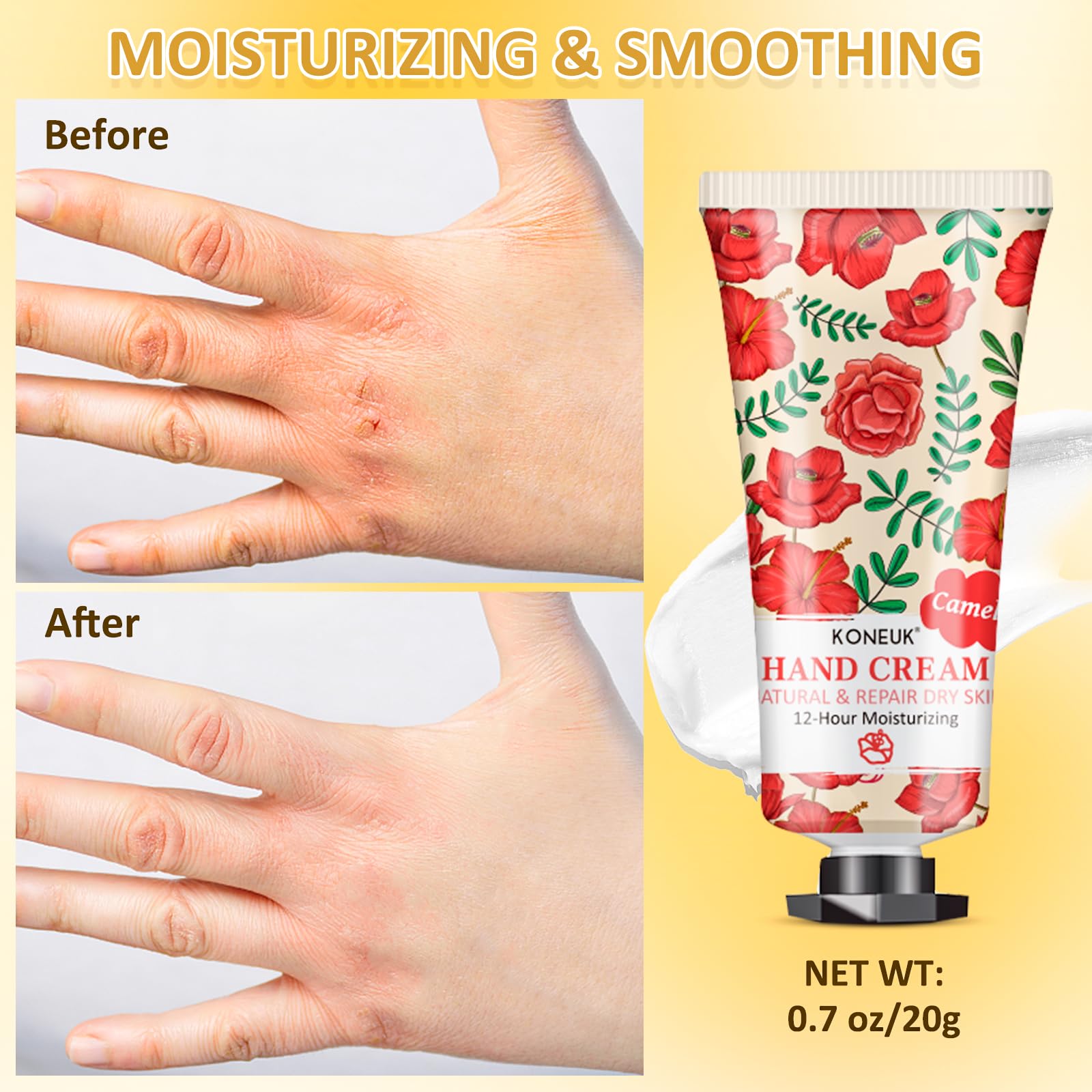 KONEUK 64 Pack Moisturizing Hand Cream Set – Travel-Size Gifts & Fragranced Hand Lotions