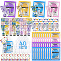 KONEUK 120 Pcs Spa Party Favors Set — Eye Patches, Lip Balms & Hand Creams