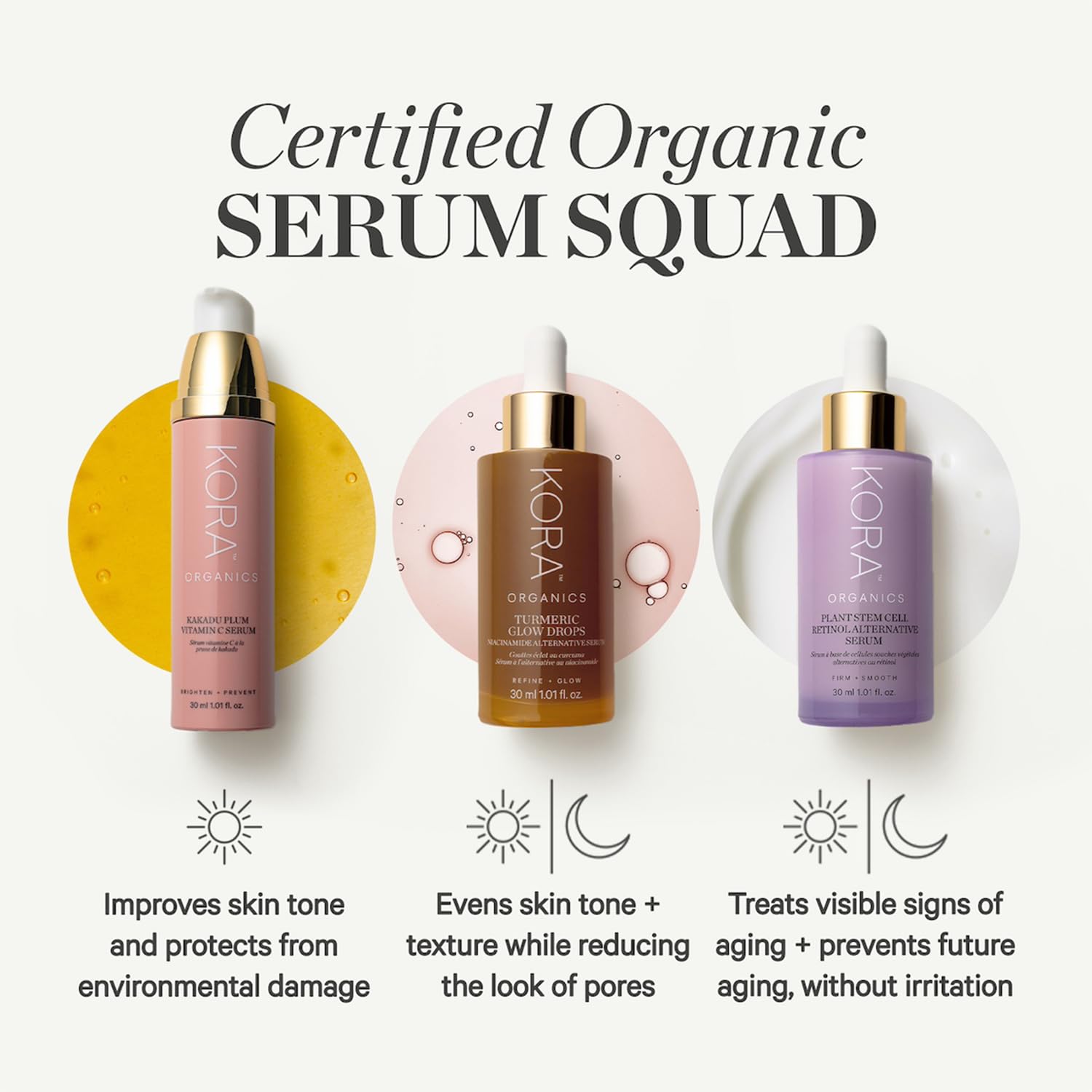 KORA Organics Kakadu Plum Vitamin C Serum – Antioxidant Facial Serum with Hyaluronic Acid