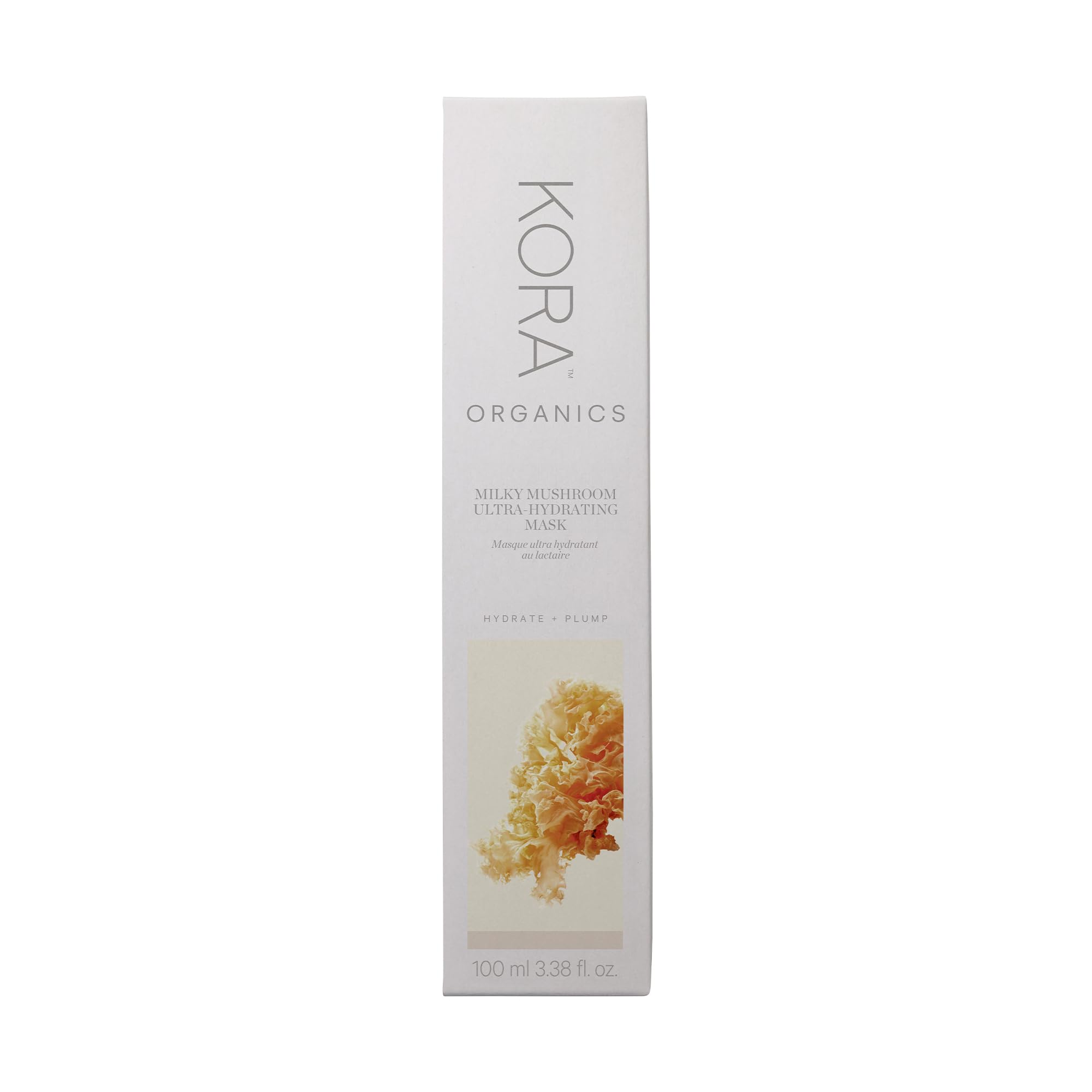 KORA Organics Milky Mushroom Ultra Hydrating Mask – 3.38 fl oz | Vegan & Cruelty-Free