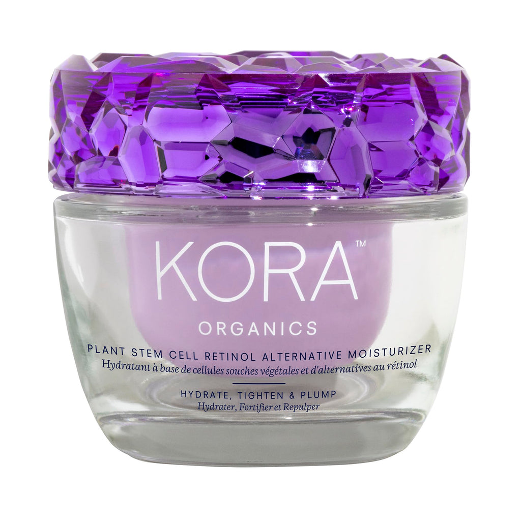 KORA Organics Plant Stem Cell Retinol Alternative Moisturizer – Hydrating & Firming Facial Cream
