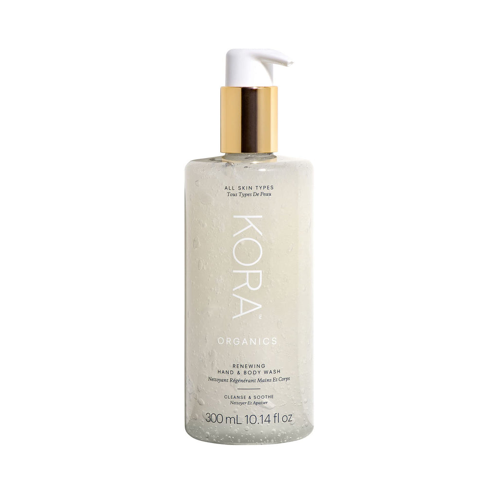 KORA Organics Renewing Hand & Body Wash | Certified Organic, Cruelty-Free Cleanser
