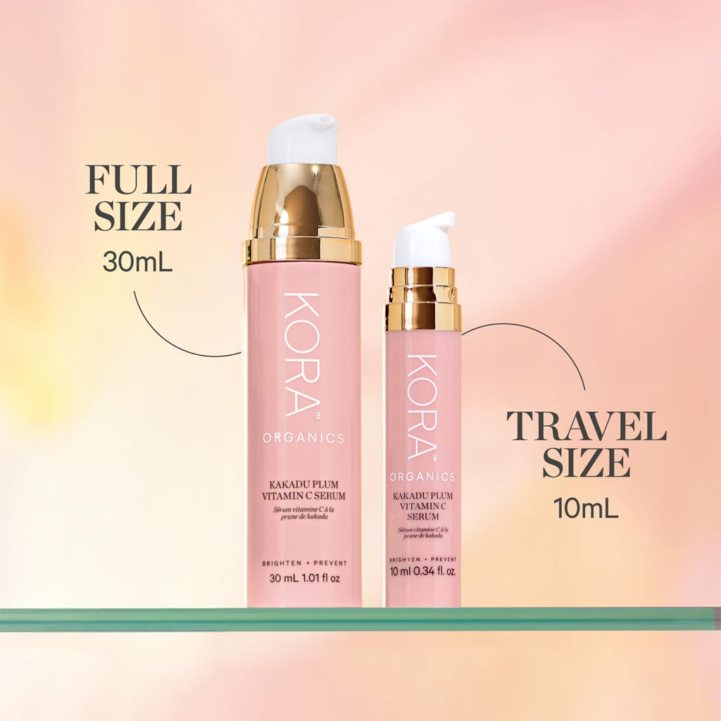 KORA Organics Kakadu Plum Vitamin C Serum – Antioxidant Facial Serum with Hyaluronic Acid