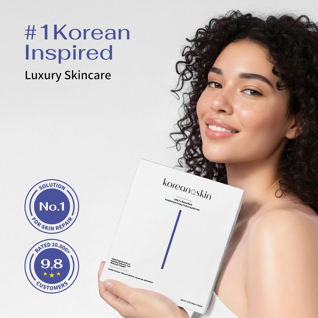 Koreana Skin GHK-Cu Copper Peptide Hydrogel Mask – Anti-Aging, Scar Fading & Firming