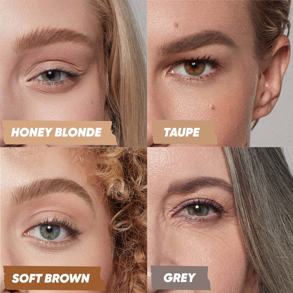 Kosas Air Brow Tinted Gel in Taupe – Clean Vegan, Long-Lasting, Feathery Brows