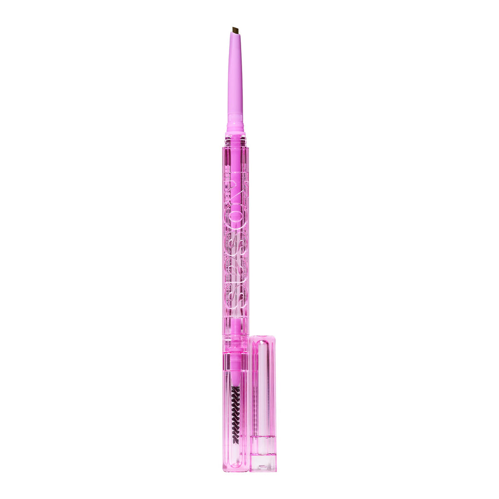 Kosas Brow Pop - Longwear Dual-Sided Eyebrow Pencil with Castor Oil | Dark Brown