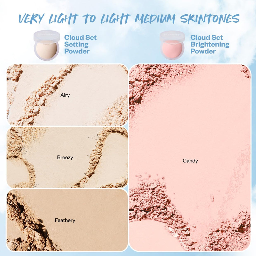 Kosas Cloud Set Face Brightening Powder Candy - Lightweight, Sheer Setting Powder