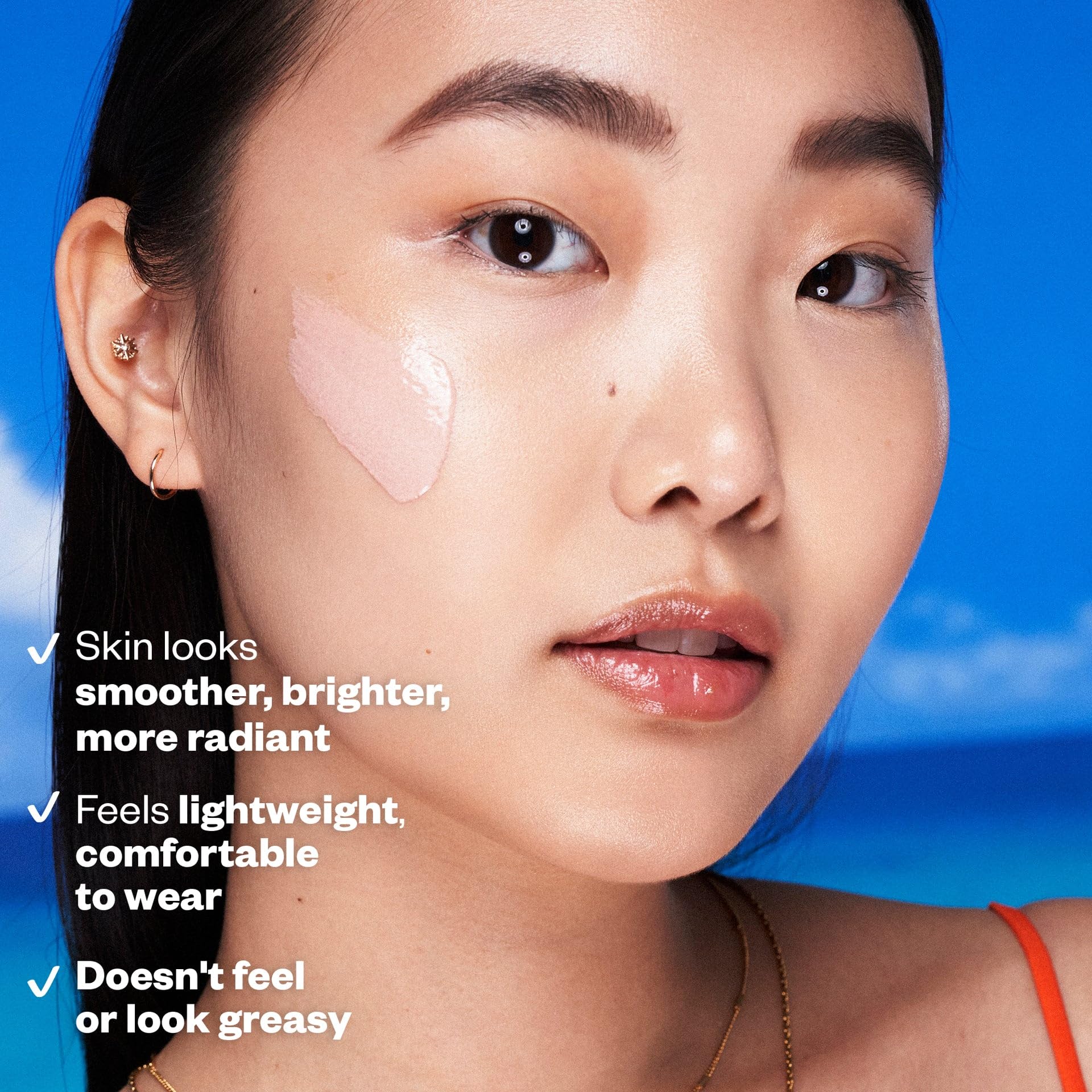 Kosas Mini DreamBeam SPF 40 Mineral Sunscreen | Travel-Size Makeup Base 15ml