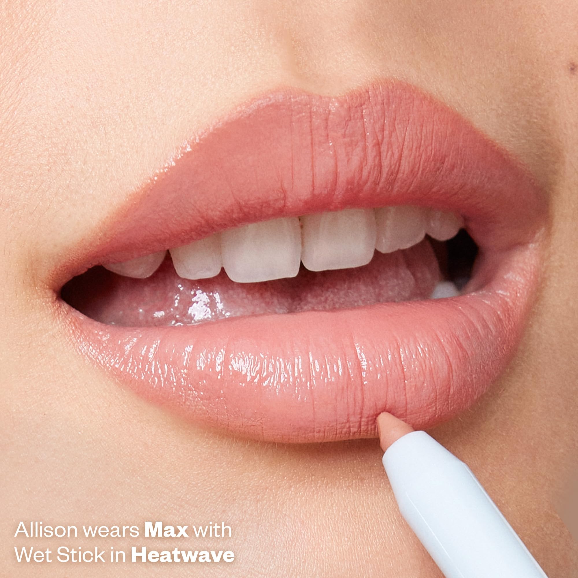Kosas Hotliner Retractable Lip Liner with Built-In Sharpener & Brush | Hydrating, Long-Lasting Color