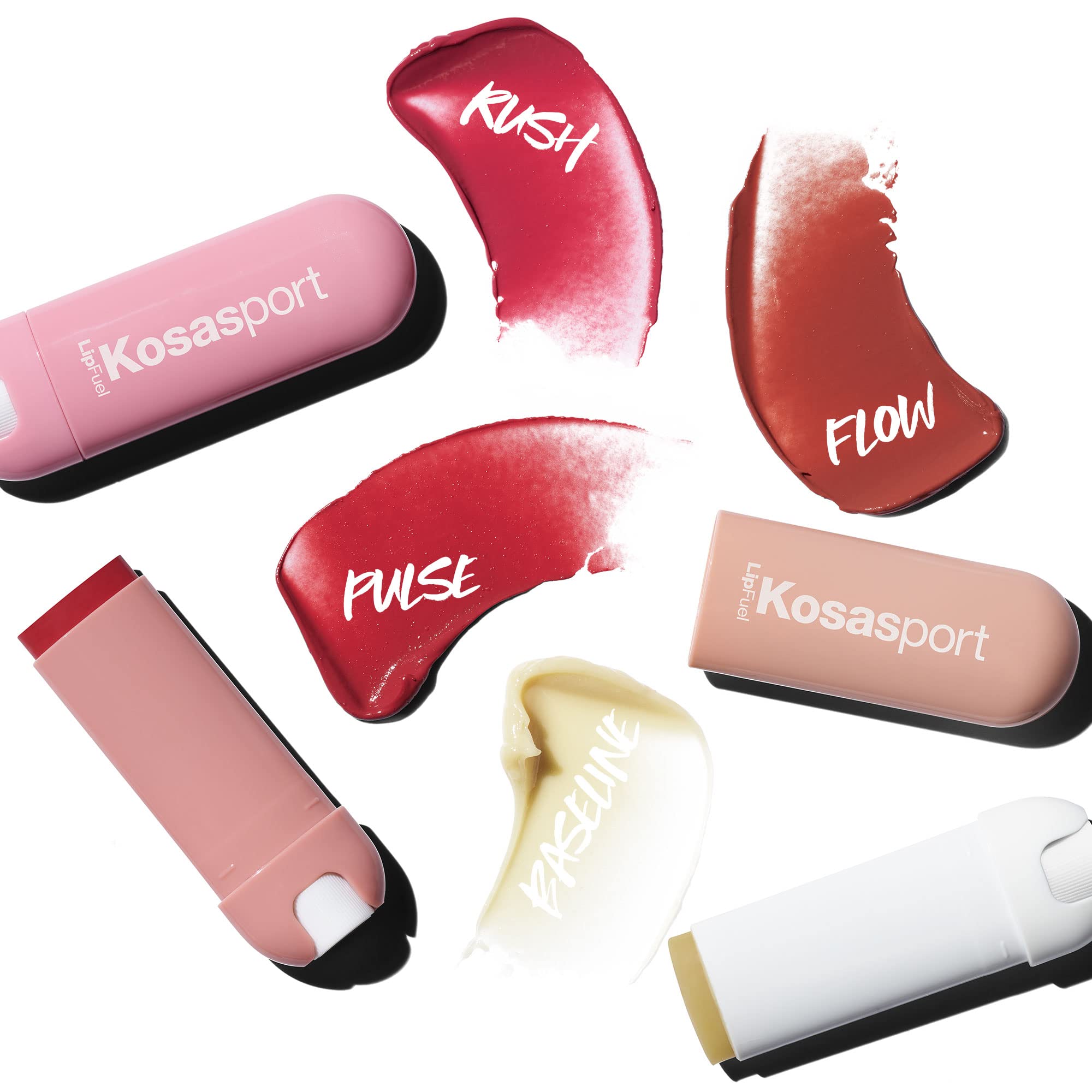Kosas Lipfuel Hyaluronic Active Sport Lip Balm – Hydrates, Energizes & Protects
