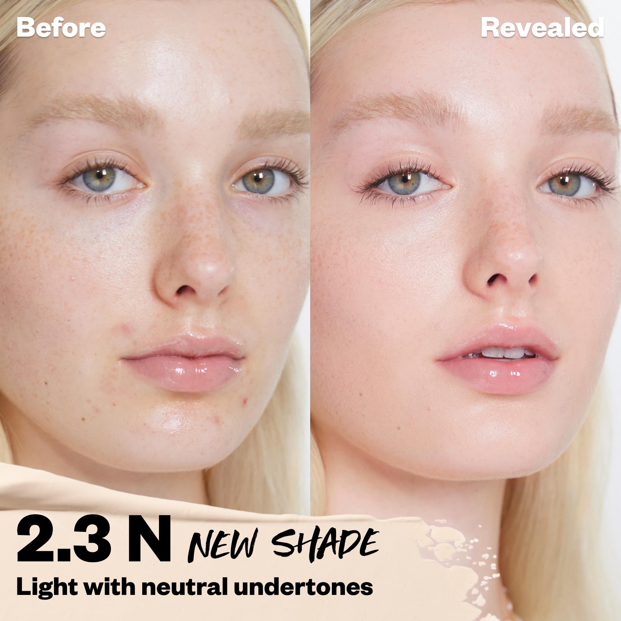 Kosas Revealer Concealer – Medium Coverage with Hyaluronic Acid | Vegan & Clean Beauty Tone 2.3 N