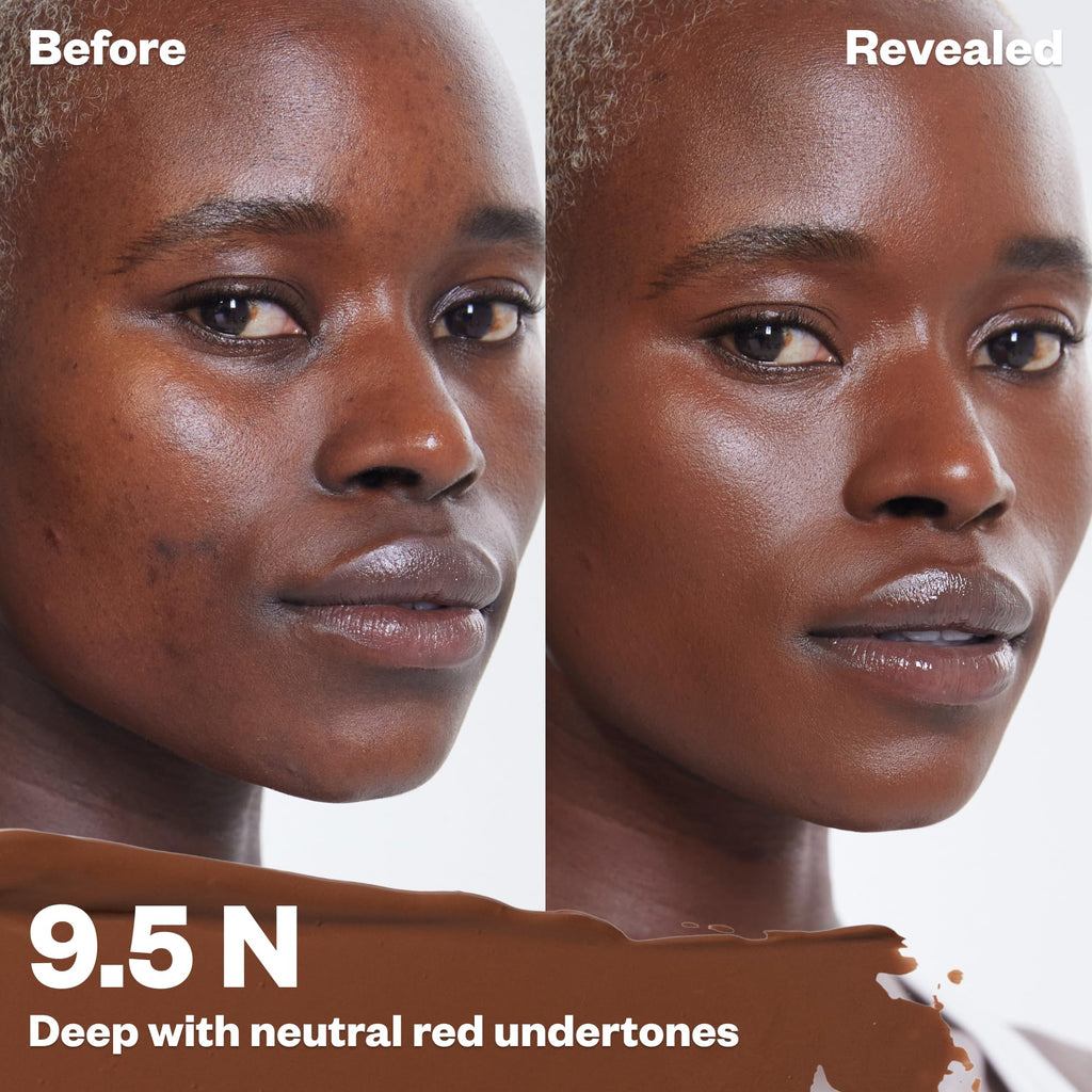 Kosas Revealer Concealer - Medium Coverage, Hyaluronic Acid, Brightens & Hydrates, Vegan (Tone 9.5 N)