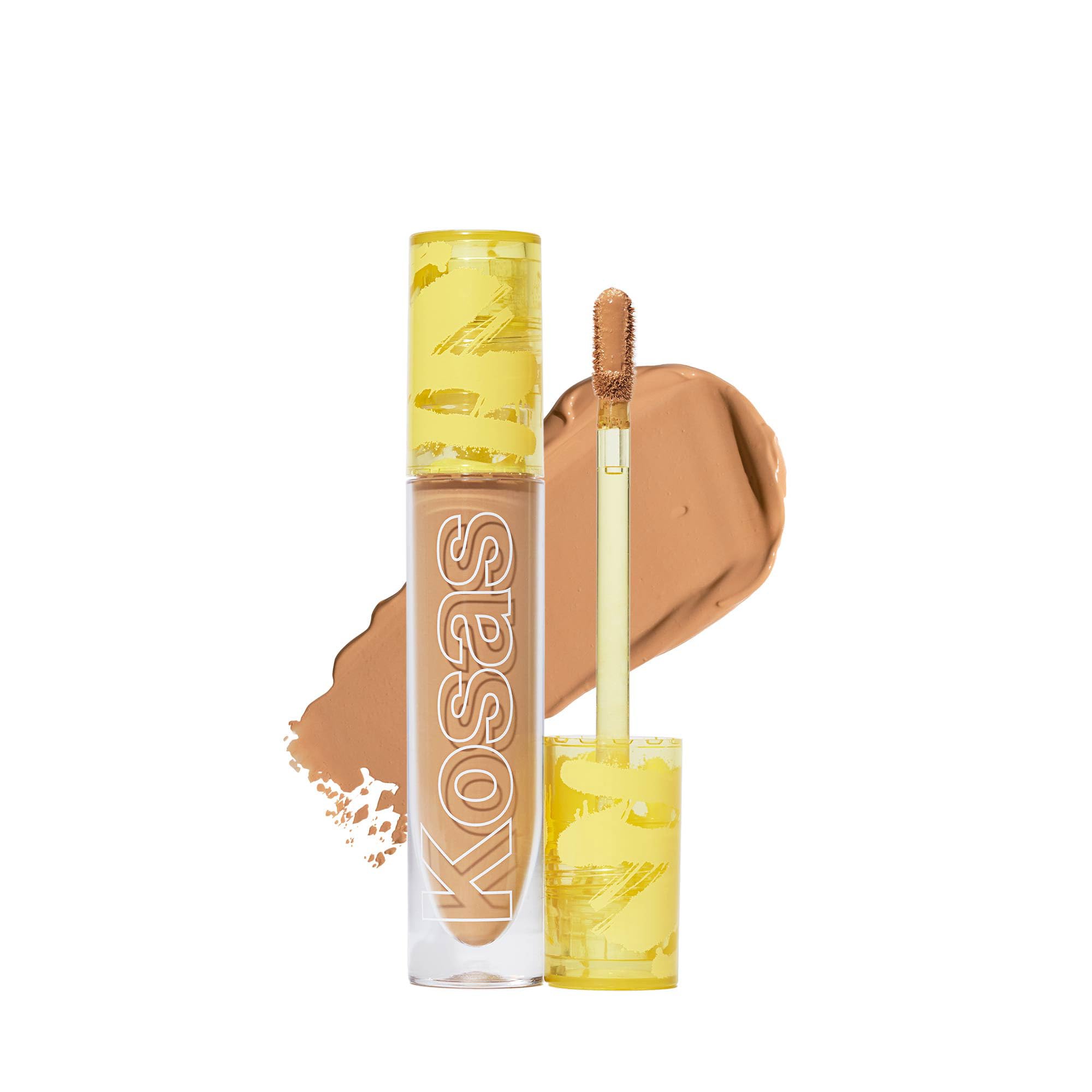 Kosas Revealer Concealer - Medium Coverage with Hyaluronic Acid, Shade 7.3 N | Vegan & Clean Beauty