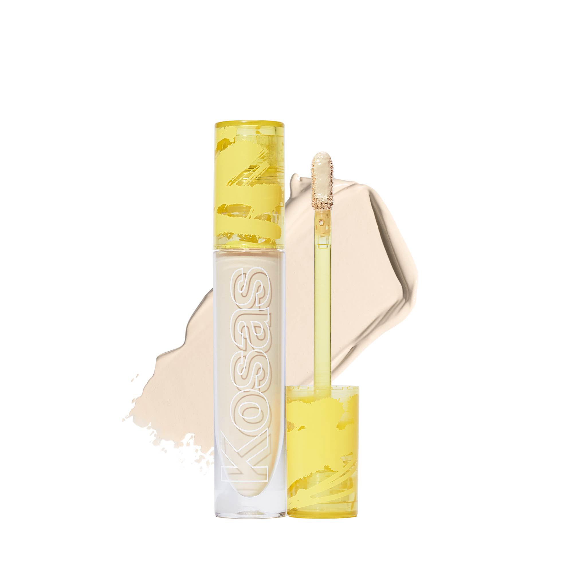 Kosas Revealer Concealer – Medium Coverage Hydrating Concealer with Hyaluronic Acid, Tone 0.5 N