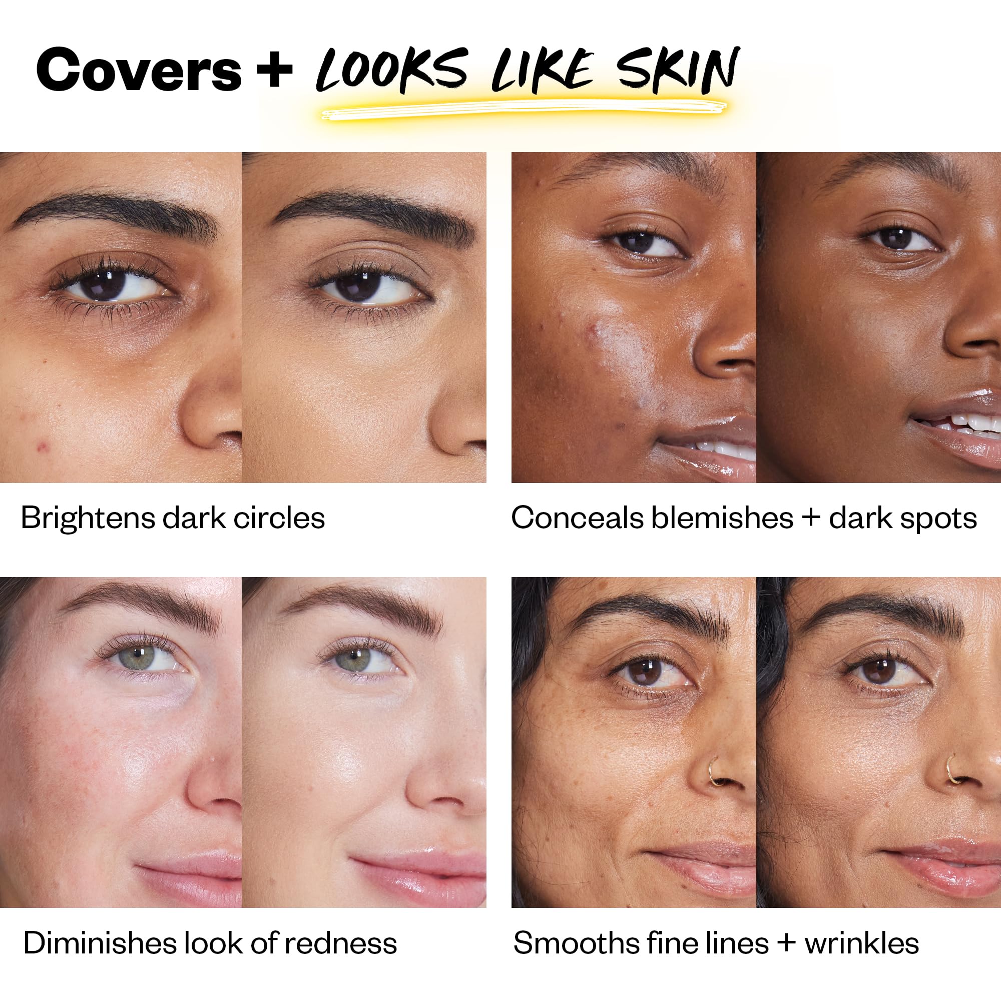 Kosas Revealer Concealer – Medium Coverage with Hyaluronic Acid (Tone 5.5 O) | Vegan & Long-Lasting