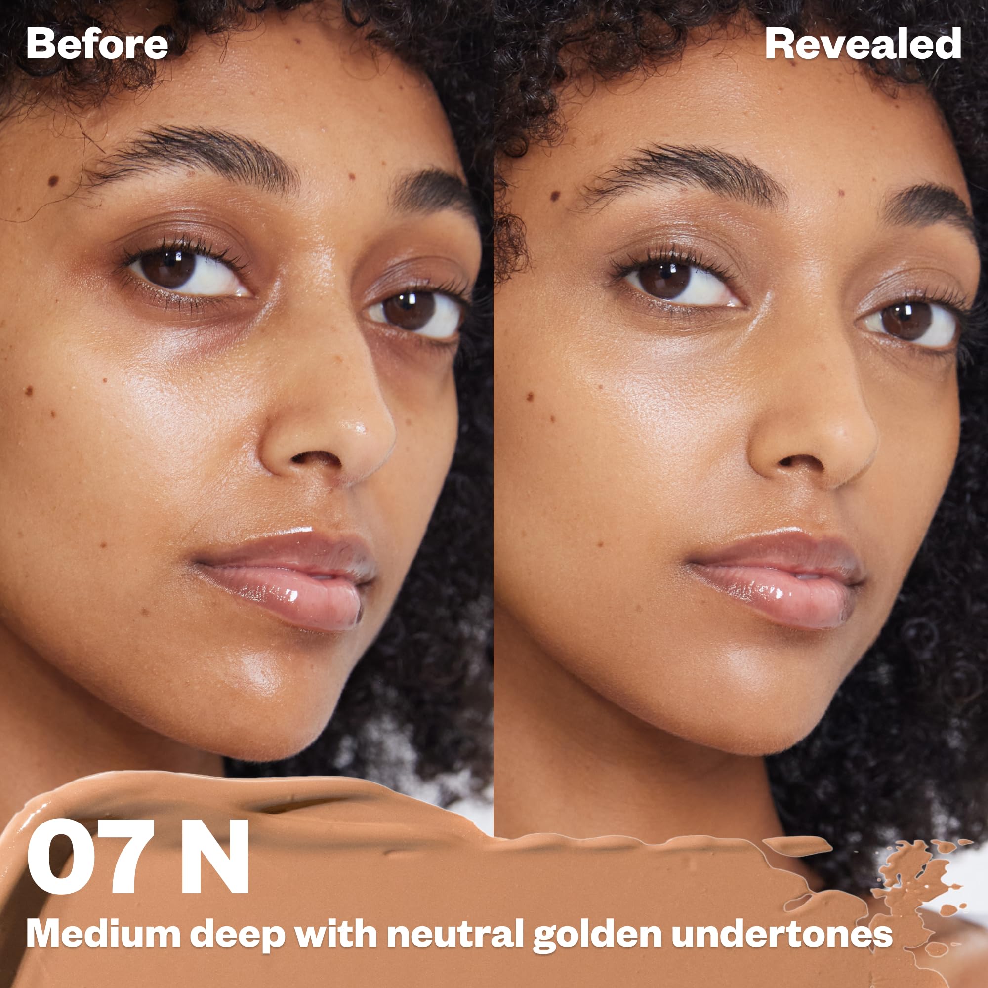 Kosas Revealer Concealer - Medium Coverage with Hyaluronic Acid | Conceals Dark Circles, Brightens, Hydrates | Vegan Shade 07N