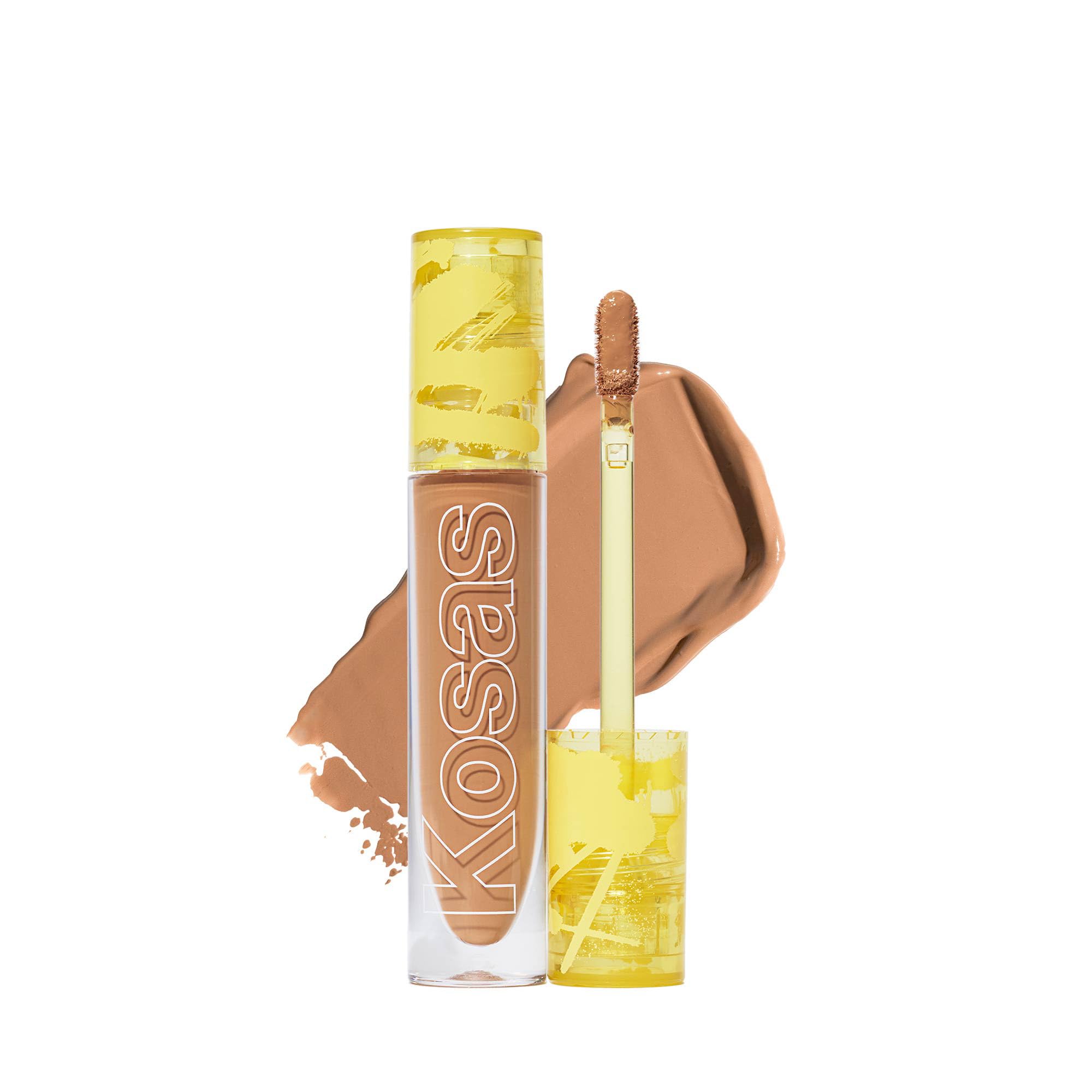 Kosas Revealer Concealer - Medium Coverage with Hyaluronic Acid | Conceals Dark Circles, Brightens, Hydrates | Vegan Shade 07N