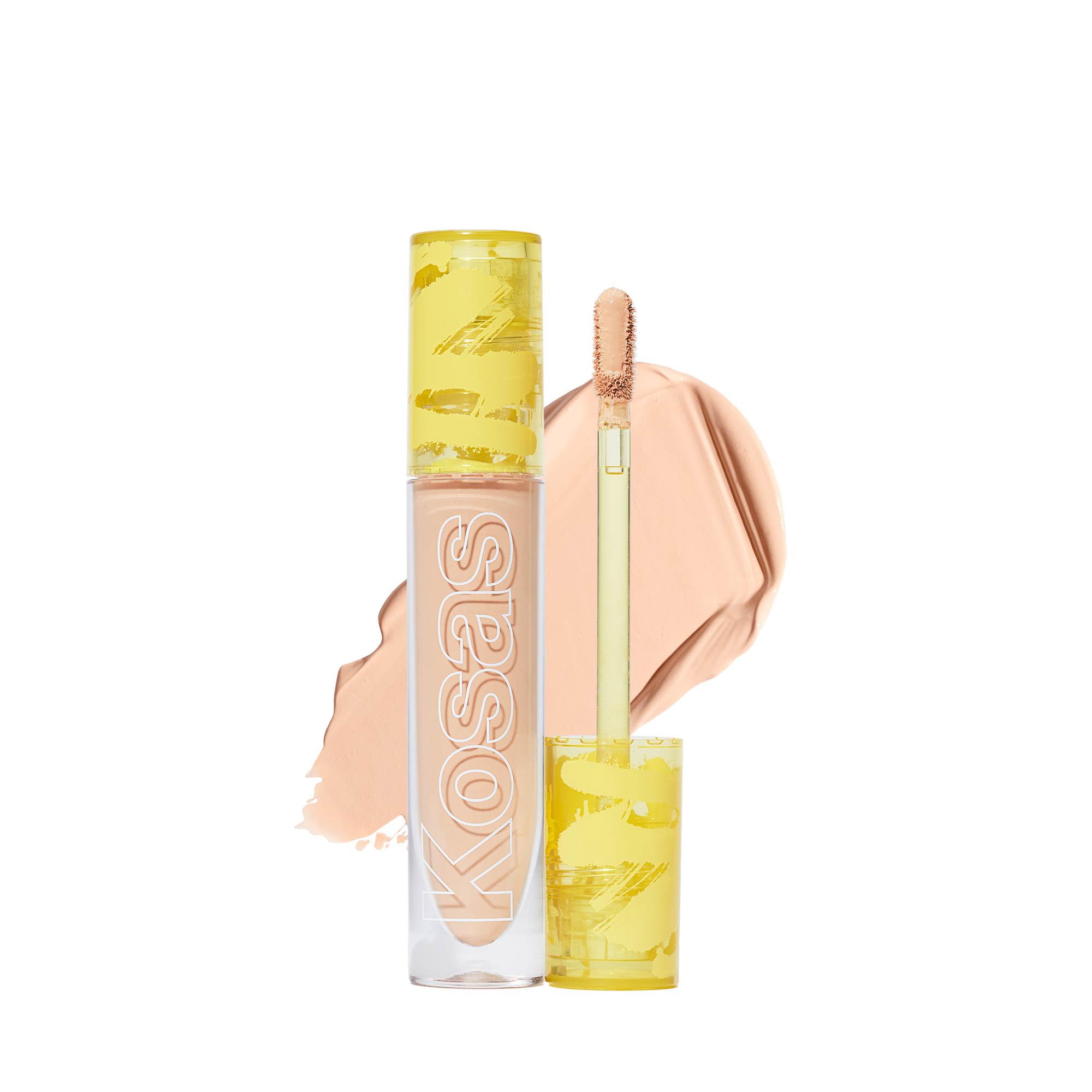 Kosas Revealer Concealer – Medium Coverage with Hyaluronic Acid (Tone 3.8 N) | Vegan & Clean