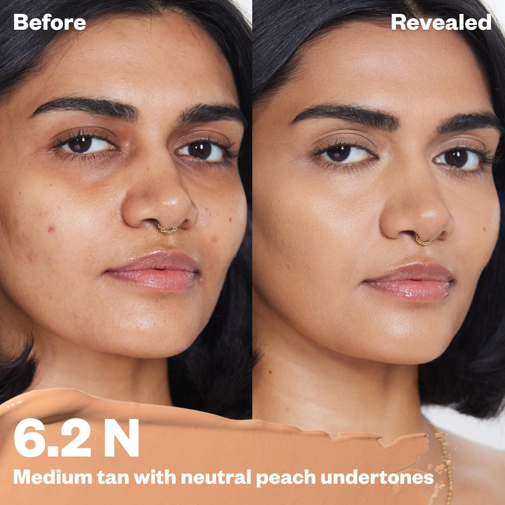 Kosas Revealer Concealer – Medium Coverage with Hyaluronic Acid (Tone 6.2 N)