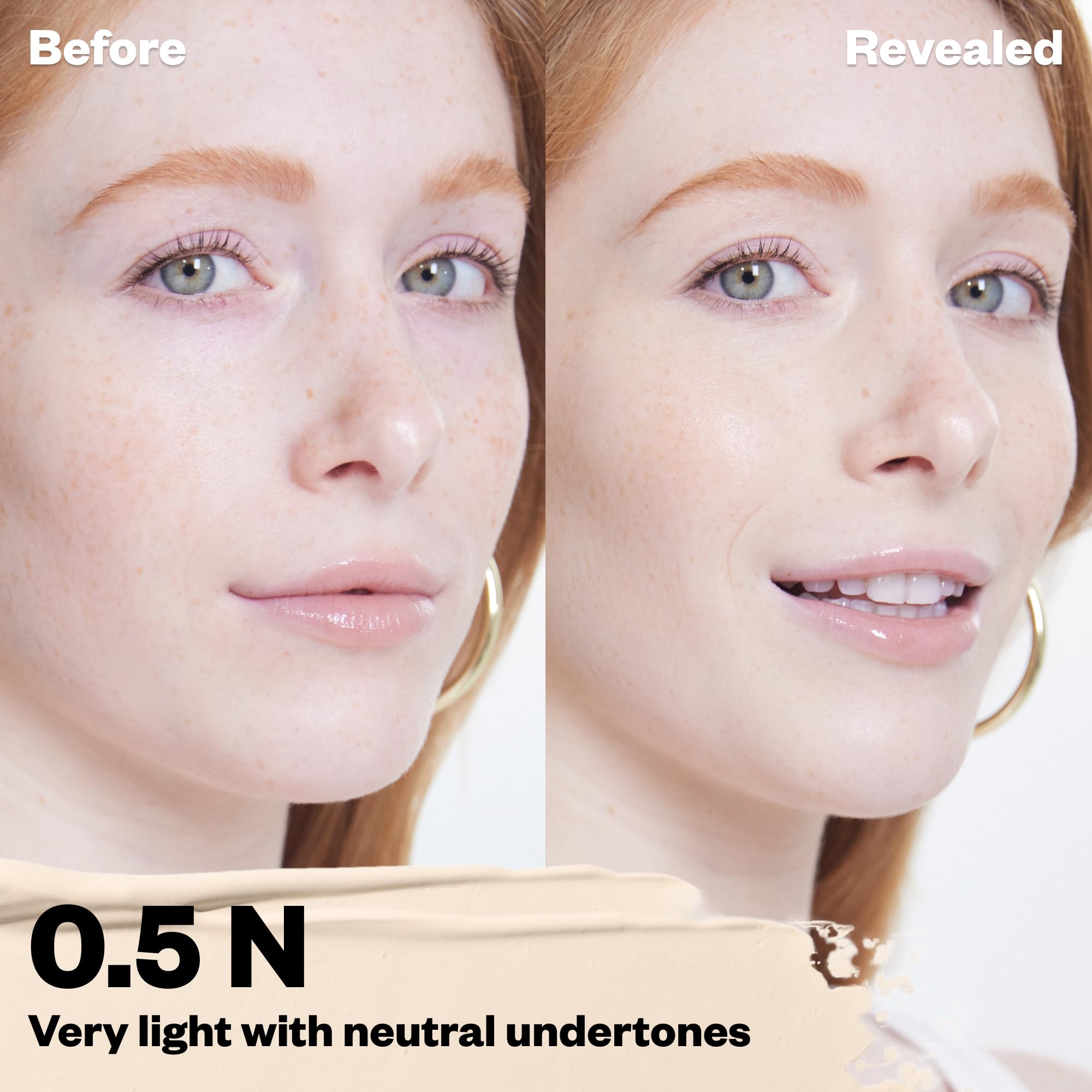 Kosas Revealer Concealer – Medium Coverage Hydrating Concealer with Hyaluronic Acid, Tone 0.5 N