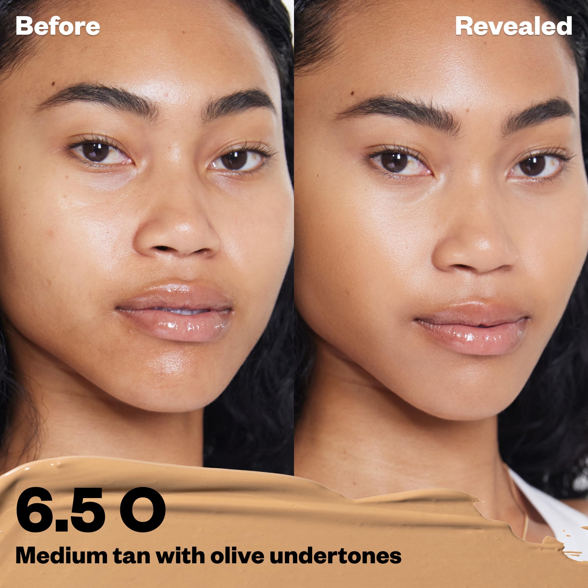 Kosas Revealer Concealer - Medium Coverage with Hyaluronic Acid | Tone 6.5 O