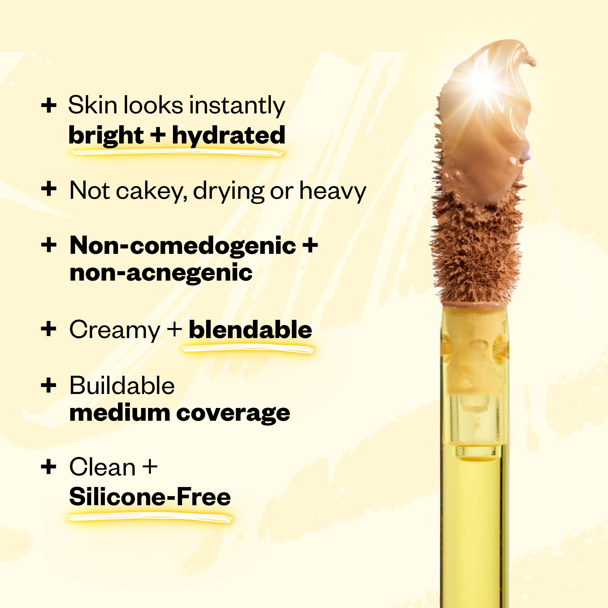 Kosas Revealer Concealer - Medium Coverage with Hyaluronic Acid | Tone 6.5 O