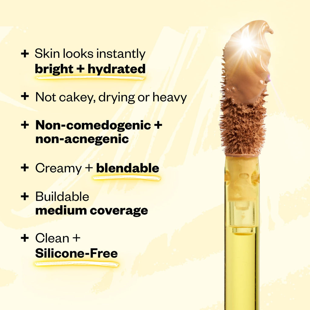 Kosas Revealer Concealer – Medium Coverage with Hyaluronic Acid (Tone 5.5 O) | Vegan & Long-Lasting