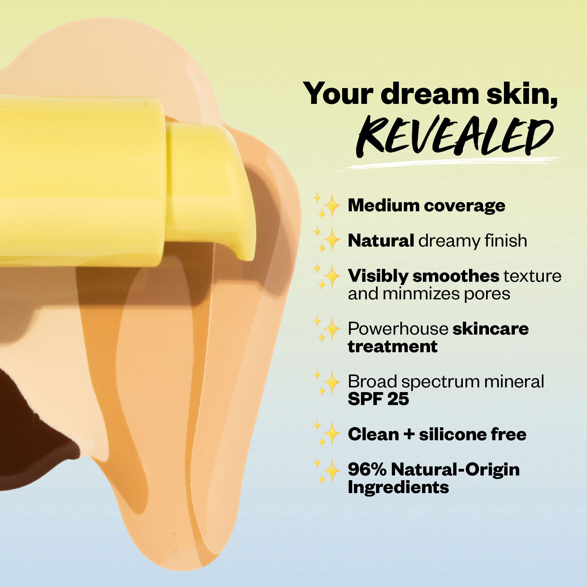 Kosas Revealer Skin-Improving Foundation SPF 25 – Medium Deep Neutral 320