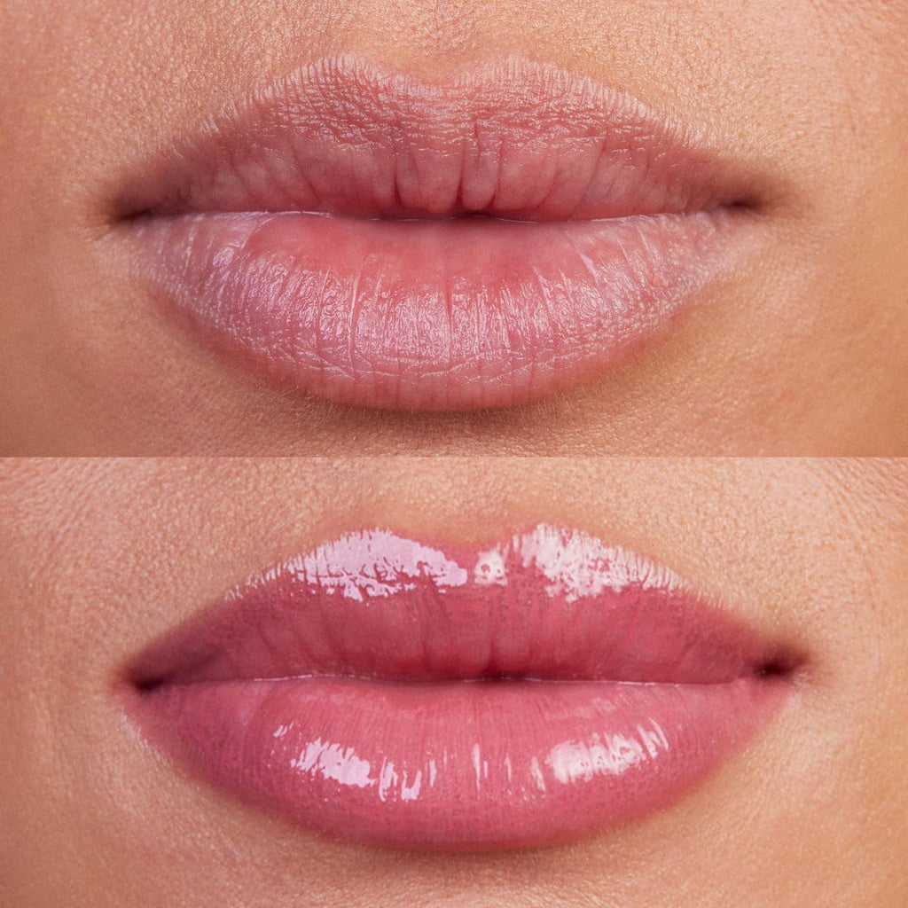 Kosas Wet Lip Oil Gloss – Hydrating Lip Plump with Hyaluronic Acid & Peptides | Malibu