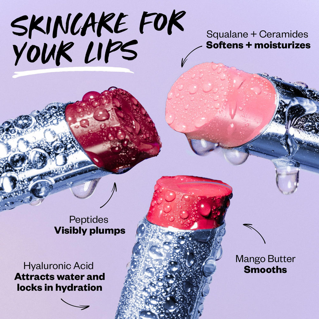 Kosas Wet Stick Moisturizing Shiny Sheer Lipstick – Bikini Blaze