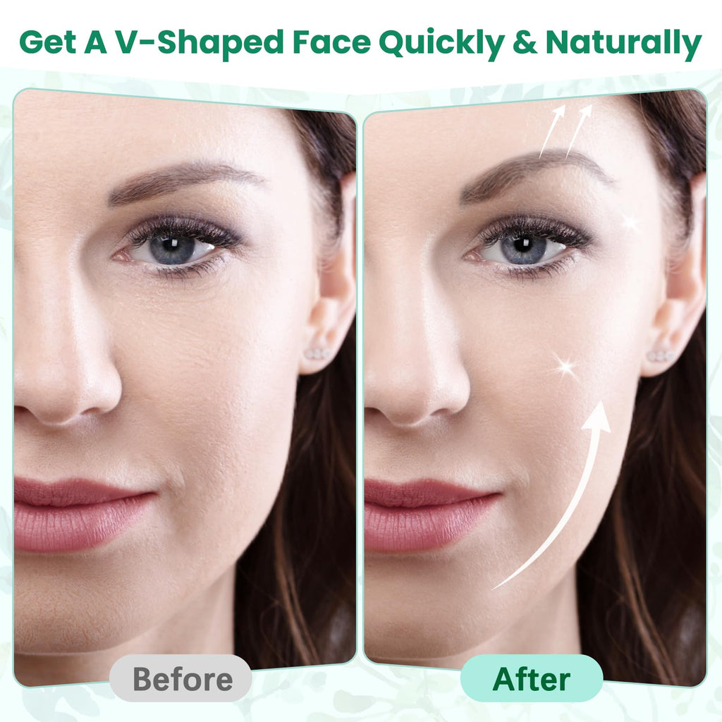 KOSOBO Face Neck Tape Invisible – Instant Facelift, Seamless V-Edge Patches (1 Pack)