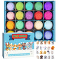 Kottke Kids Bath Bombs with Surprise Puppy – 20 Pack Organic Bubble Gift Set
