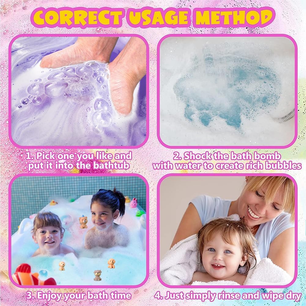 Kottke Kids Bath Bombs: 20-Pack with Surprise Puppy Dolls