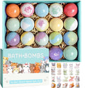 Kottke Kids Bath Bombs with Surprises Inside – 20 Pack Natural Organic Bubble Bath
