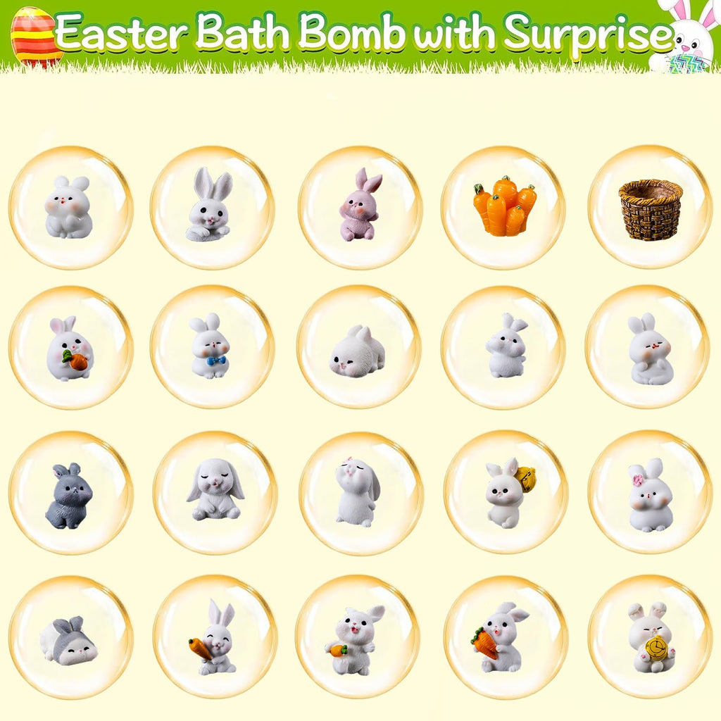 Kottke 20-Piece Bath Bomb Gift Set – Easter Eggs & Surprises