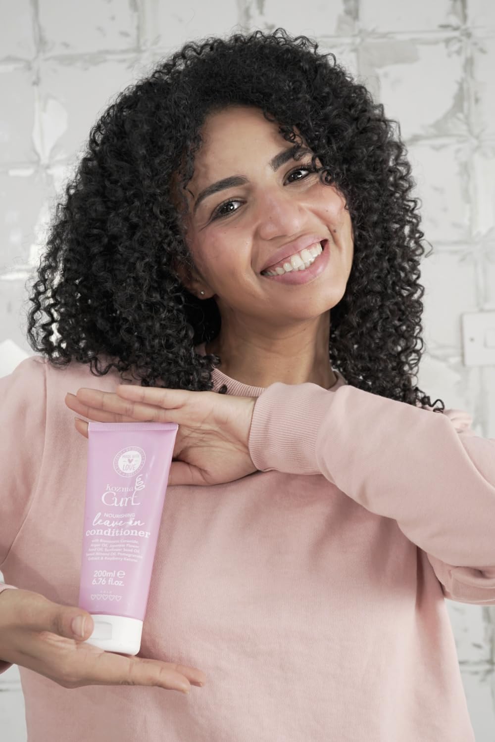 Kozma Curl Nourishing Leave-In Conditioner 200 ml – Lightweight Detangler for Curly & Wavy Hair