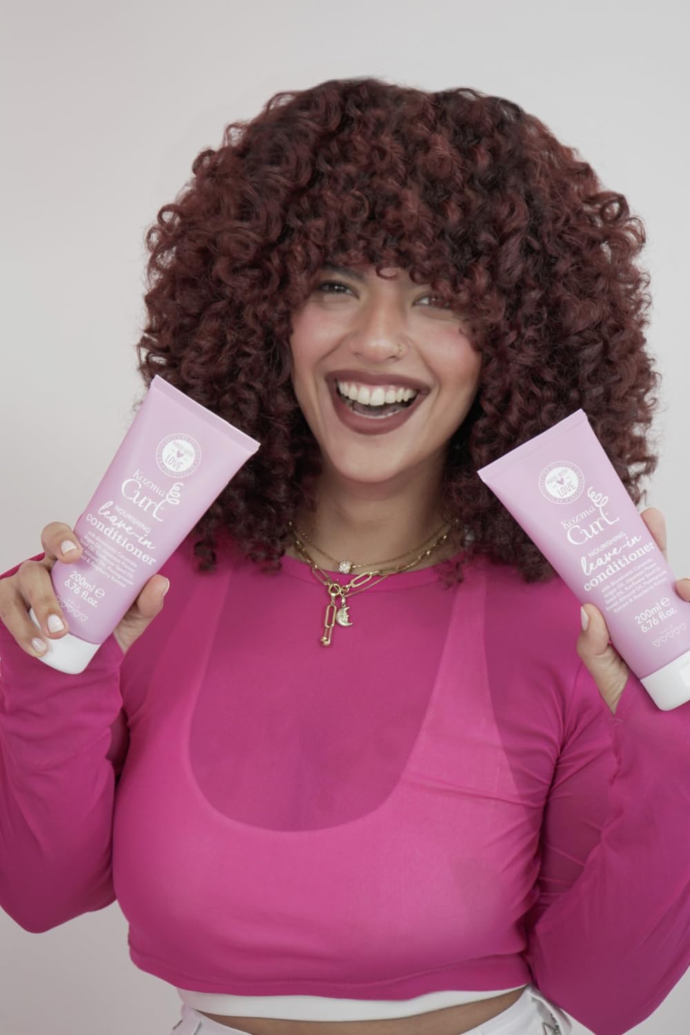Kozma Curl Nourishing Leave-In Conditioner 200 ml – Lightweight Detangler for Curly & Wavy Hair