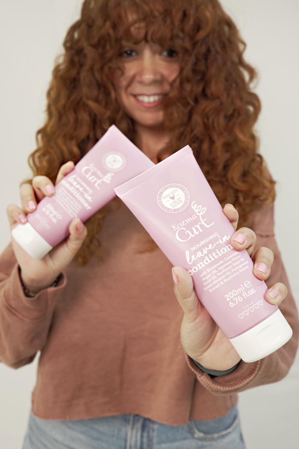 Kozma Curl Nourishing Leave-In Conditioner 200 ml – Lightweight Detangler for Curly & Wavy Hair