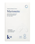 KPLUS K+ Wrinkle Patches for Marionette & Smile Lines – Korean Overnight Mindful-Aging Facial Stickers (60 Count)