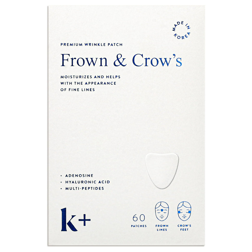 KPLUS K+ Wrinkle Patches – Overnight Forehead, Crow’s Feet & Smile Lines