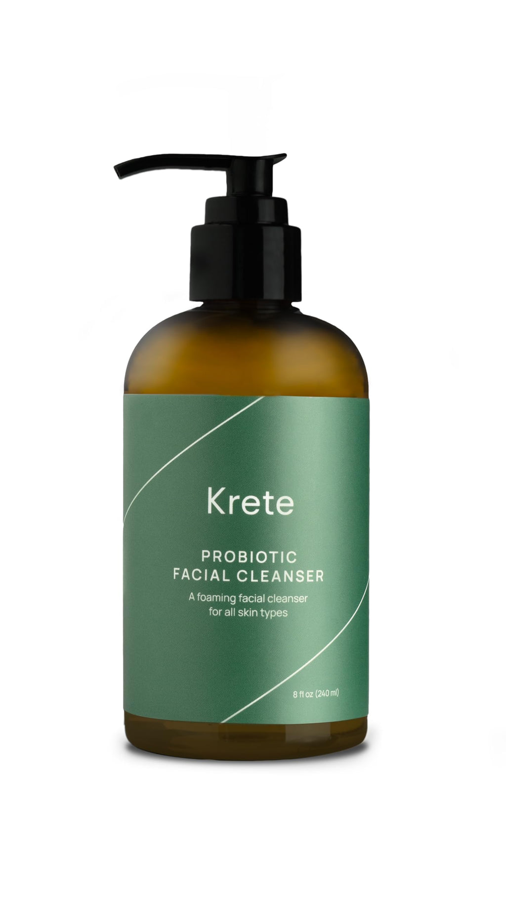 KRETE Probiotic Facial Cleanser — 30-Second Routine for Glowing, Balanced Skin | 8 oz